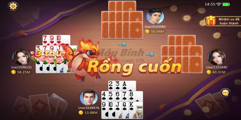 Bảng điểm chi tiết sau mỗi ván